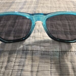 Women's Teal Gradient Frame Sunglasses